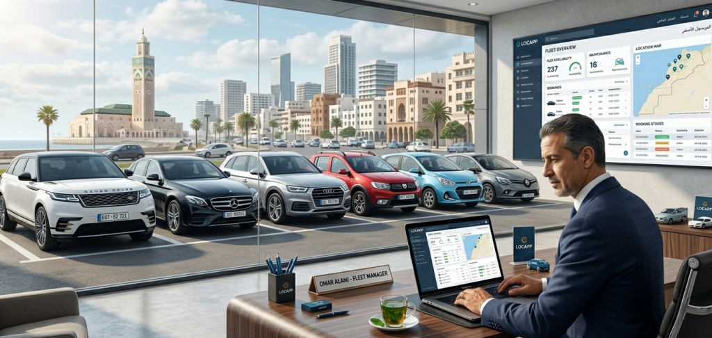 Créer une agence de location de voiture au Maroc en 2026 avec gestion professionnelle de flotte
