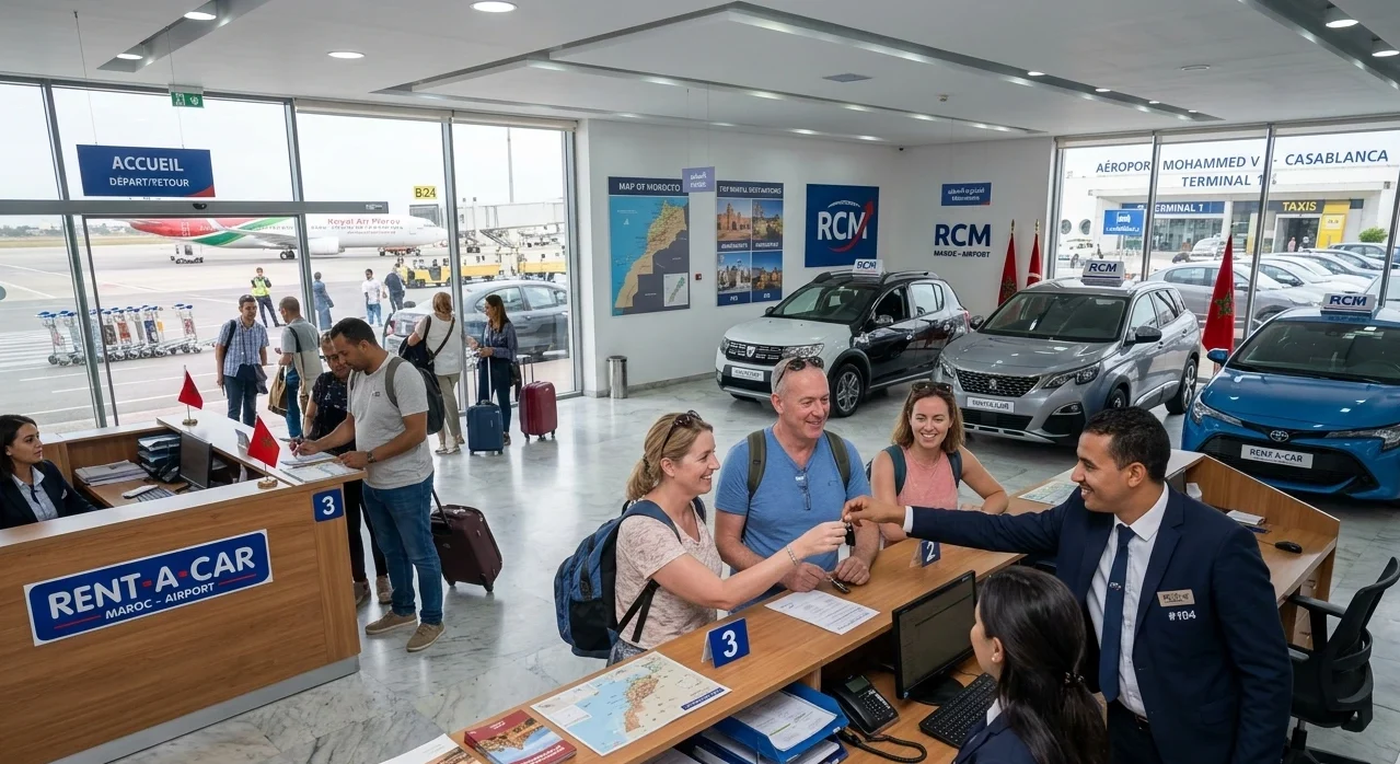 Agence de location de voitures au Maroc en activité
