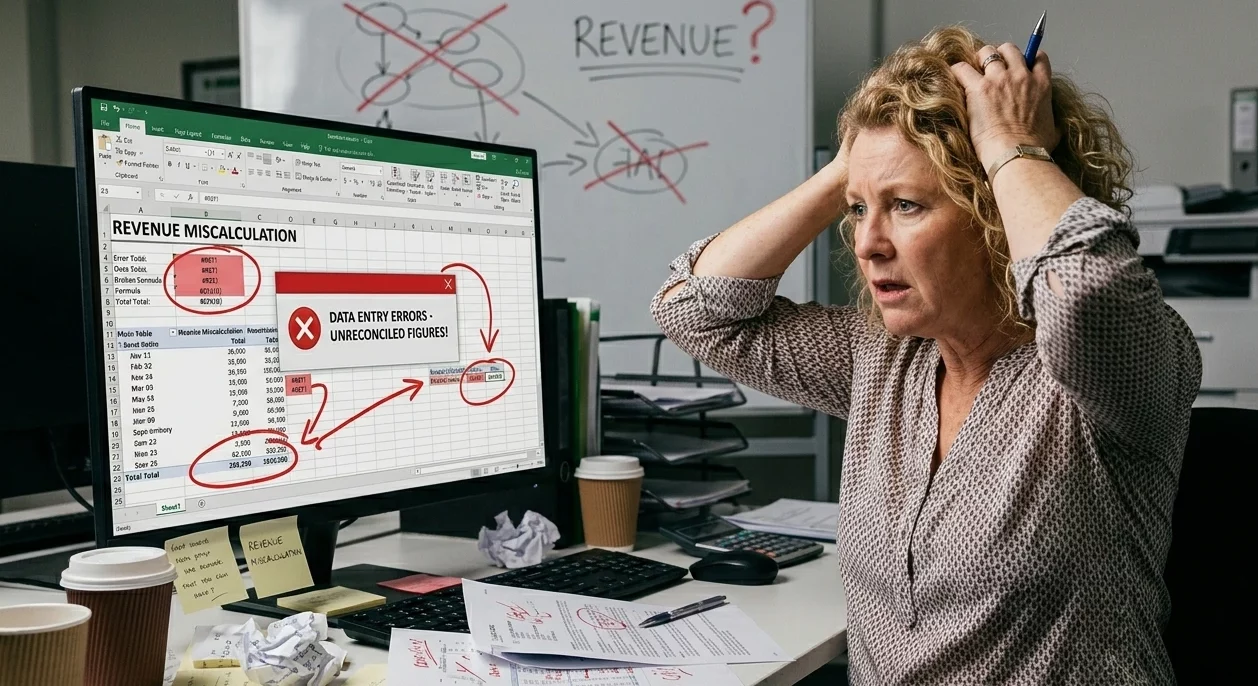 erreur humaine excel gestion location voiture pourquoi abandonner Excel 