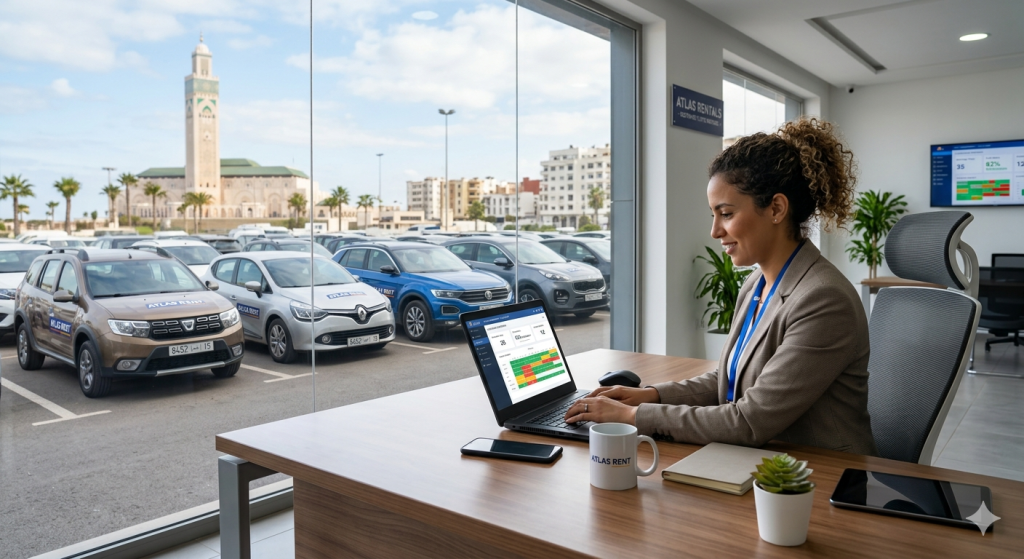 gestion agence location voiture Maroc logiciel moderne