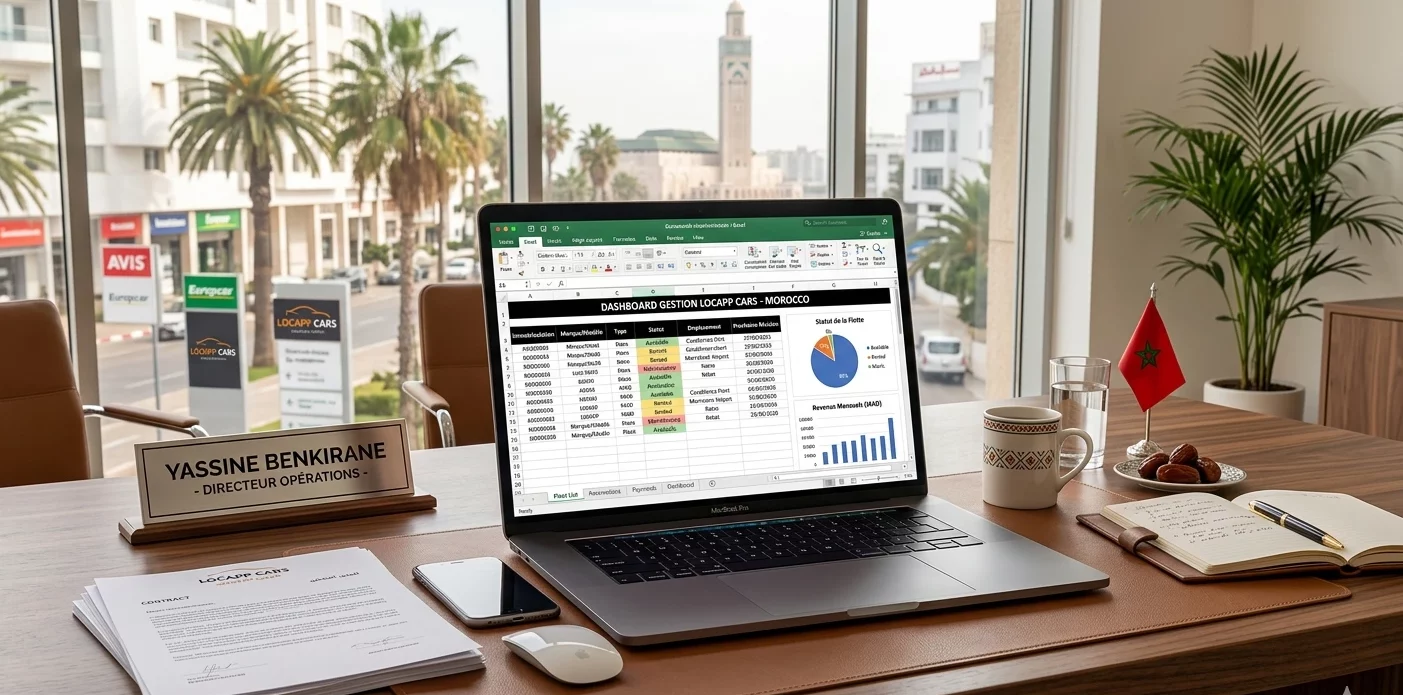 Gestion Location de Voitures Excel | XLSX : Guide Complet 2026