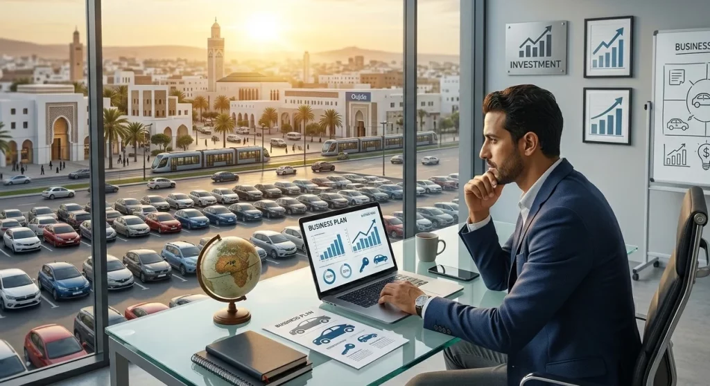 Marché location automobile Maroc 2026 croissance Créer une agence de location de voiture au Maroc en 2026