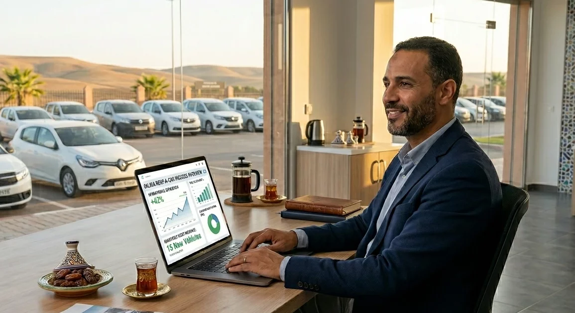 succès gestion agence location voiture Maroc digitalisation