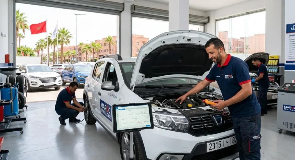 audit flotte location voiture Maroc avant haute saison été ,préparer la haute saison location voitur