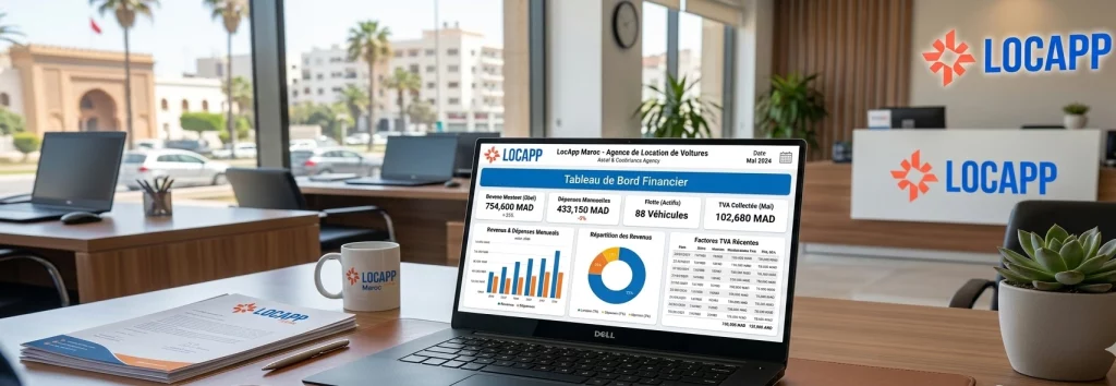 LocApp gestion légale agence location voiture Maroc 2026