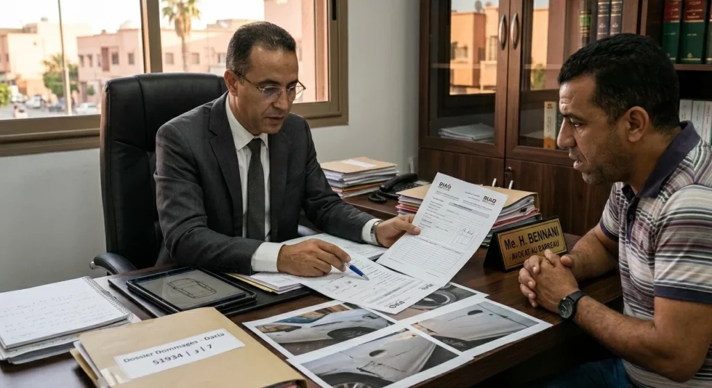نزاع قضائي بسبب أضرار سيارة كراء بالمغرب كيف تتعامل مع عميل أعاد السيارة بضرر؟